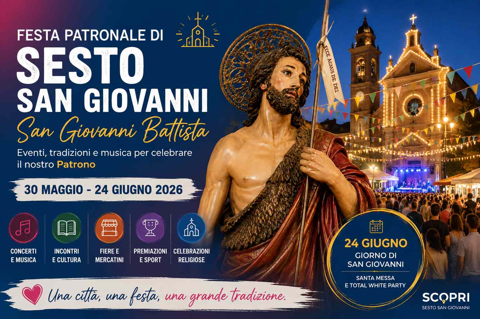 Festa patronale di sesto san giovanni: programma ed eventi