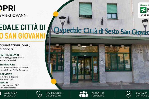 Ospedale di Sesto San Giovanni: contatti, prenotazioni, orari, visite e informazioni utili